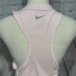 Nike running Light Pink Tank with Floral Accents size small Photo 7