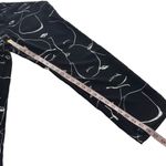 Princess Polly Zavia Pants Sz 6 Black White Faces Cropped Straight High Waist Photo 15