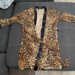 Robe cheetah Brown Size M Photo 0