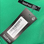 Boohoo NWT  Size 4 Sandro Green Notched Collar 3/4 Long Sleeve Shirt Dress Photo 10