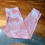 Buffbunny Rebel leggings Rose Quartz Pink white marble workout Leggings Size XXL Photo 1