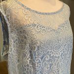 Women’s Blue Floral Lace High Low Cocktail Party Bridesmaid Dress Size XL NEW Blue Photo 2