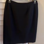 Kasper NWOT  size 4P Black Pencil Skirt 28" Waist Photo 0