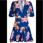 Camilla AFRM  blue floral mini dress Photo 2