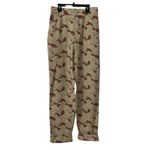 ZARA  Printed Cuffed Hem Mid-Rise Dress Pants(Size Small) Photo 4