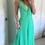 Forever 21 Green Plunge Jumpsuit Photo 0