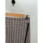 J. Crew Factory Plaid Pink Tweed Mini Skirt Womens Size 0 Academia Preppy Photo 5