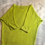 EXPRESS  Neon Green Knit Sweater xs Photo 0