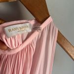 Ramy Brook  Audrey Candy Smocked High Neck Midi Dress size Medium Photo 4