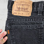 Levi's 90s Vintage Orange Tab 950 Relaxed Tapered Made in USA Mom Jeans Size 9 Photo 5