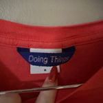 Outdoor Voices  Coral Cropped Short Sleeve T Shirt Size M Photo 4