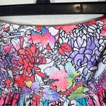 Lucky In Love Floral Tiered Mini Tennis Skort Women’s L Athletic Colorful Skirt Pink Size L Photo 7