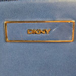 DKNY  Blue Genuine Leather Adjustable Crossbody Classic Designer Crossbody Bag Photo 3