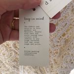 A New Day  NWT Women's Crochet Tank Top Tan Size S Photo 7