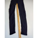 Lululemon  Leggings‎ Size S Activewear Workout Athletic Black Purple Photo 2