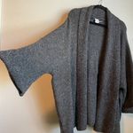 Akemi + Kin Anthropologie  Cardigan Open Front One Size Short Sleeve Gray Photo 1