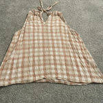 Jane and Delancey  beige and cream swing tank with bow Medium Photo 2