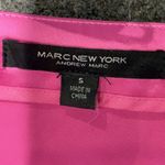 Marc New York  Barbie Pink Chic Gathered Drawstring Midi Skirt Size Small S Photo 4