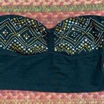 PINK - Victoria's Secret VICTORIAS SECRET PINK BLACK STUDDED BRA TOP STRAPLESS Photo 0