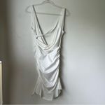 Princess Polly Devotion White Ruffle Bodycon Plunging Neckline Mini Dress 4 Photo 10