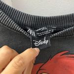 ZARA Disney Charcoal Gray Sweater Photo 2