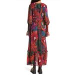 Farm Rio NWT  bird flowers maxi dress small Photo 5