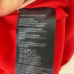 Tommy Hilfiger | Solid Red Bell Sleeve Dress Ribbon Back XXS Photo 4