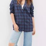 American Eagle AE Plaid Blazer Photo 0