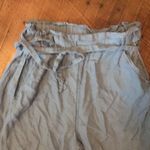 Thread & Supply wide leg paper bag denim Y2K pants Blue Size L Photo 2