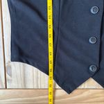 SheIn  Black Sleeveless Buttoned vest Blouse Photo 6