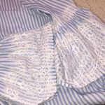 Anne Klein  harbor blue and white striped top new with tags size XLarge Photo 7