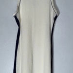 SKIMS NWT  Cotton‎ Rib Tank Dress Marble Cream/blue Medium Photo 0