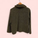 Orvis Vintage 90’s chunky fleece toggle button jacket sweatshirt pockets soft Photo 9