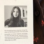 Something Navy  Floral Button Up Blouse Size XS NWT Photo 4