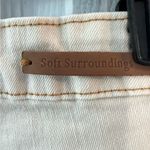 Soft Surroundings  Ultimate Denim High Rise Xtra Wide Leg  Cream Sz 14 Boho Retro Photo 4