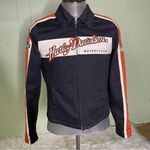 Harley Davidson Harley-Davidson Motorcycle Embroidered Prestige Cotton Riding Jacket Women Small Photo 1