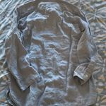 WOMEN'S jean button down shirt medium Photo 4