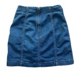 Free People  Modern Femme Denim Mini Short Skirt Medium
Stone Wash Size 4 Photo 3