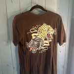 Truly Madly Deeply  Dark Brown Tee | Size Small Photo 2