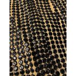 H&M Studio Black Sequin Mesh Sheer Sleeveless Mini Dress size 6 Photo 3