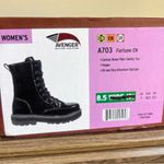 Avenger Fortune Carbon Safety Toe Women's Lace Up Boot Size 8.5 SKU#241226 Black Photo 1