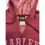 Harley Davidson  Ride To Live Pink Sweatshirt Hoodie Size Large Women's Photo 4