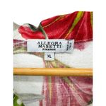 Allegra Masetti Firenze Linen Shirt Dress‎ XL Button Resort Vacation Cruise Photo 2