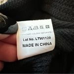 MIHOLL Lace Long Sleeve Casual Loose Top Solid Black Size Medium Photo 11