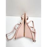 Caslon  Sandals Womens Size 7.5 Pink Leather Paola Wedges Photo 5
