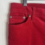 Lauren Jeans Co Ralph Lauren Pants Womens 12P Red Classic Straight Corduroy Photo 4