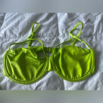 frankie's bikinis Frankie’s Bikinis Neon Green/Slime Hazel Underwire Bikini Top And Tie Up Bottoms Photo 12