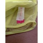 No Boundaries New Womens  Ruched Sheer Bustier Underwire Lime Yellow Green Small Photo 3