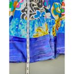 Jams World Vintage Floral Pasa Pasta Scoop Neck Tiered Dress Artsy Size Medium Photo 9