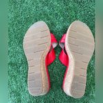 Cole Haan  Red Women's Briella Grand II Wedge Slide Sandal Size 8.5B Photo 6